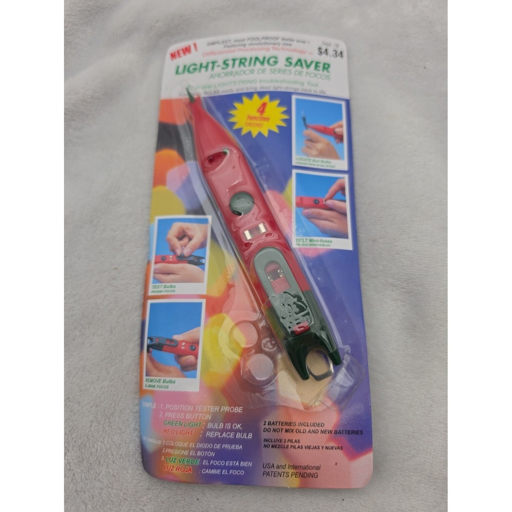 NEW Light-String Saver All-In One Lightstring Troubleshooting Tool Trim A Home